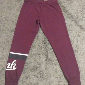 PINK  Maroon Sweats
